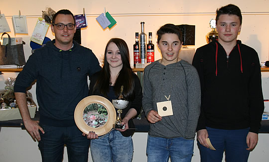 Preisschießen - Sieger beim Schießen für Schüler