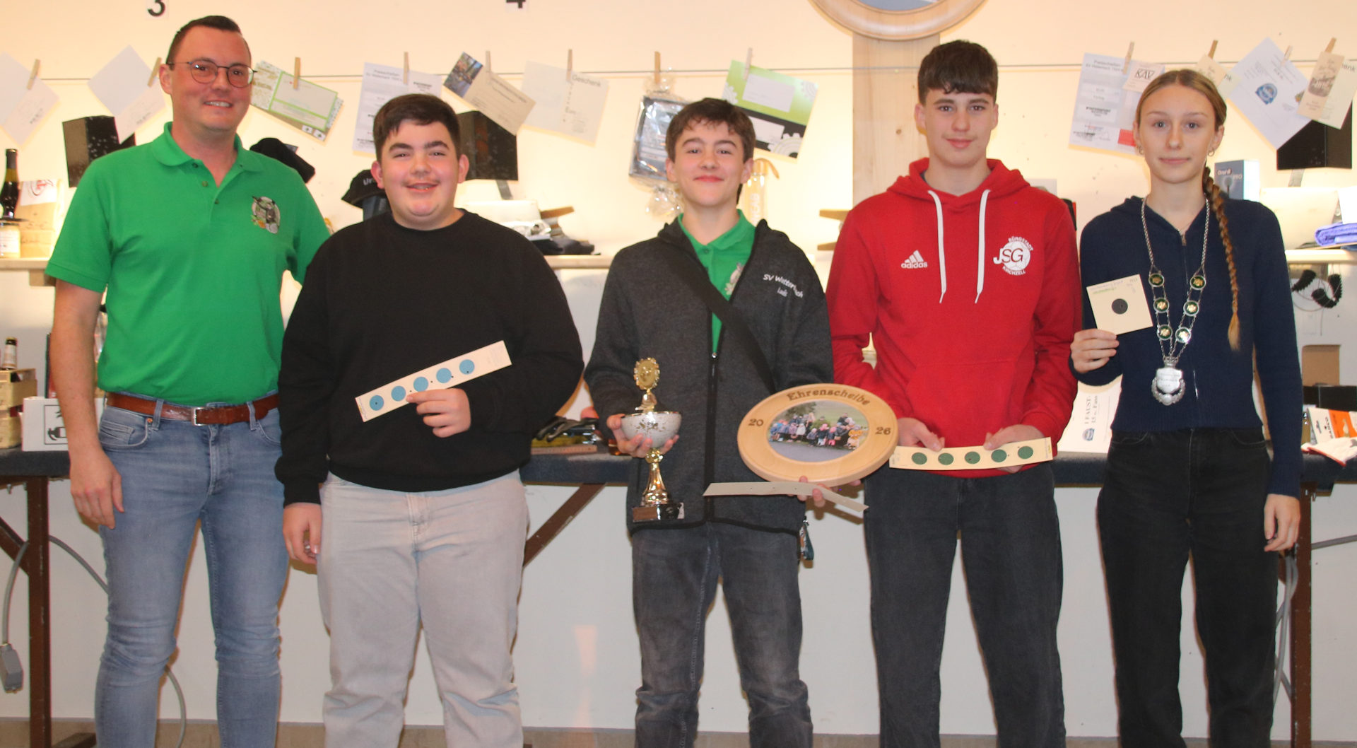 Sieger bei der Jugend 2025/2026